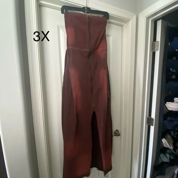 cute maxi dress for women Blue Floral V-Neck Maxi Dress Classy Closet Modest Clothing Medium